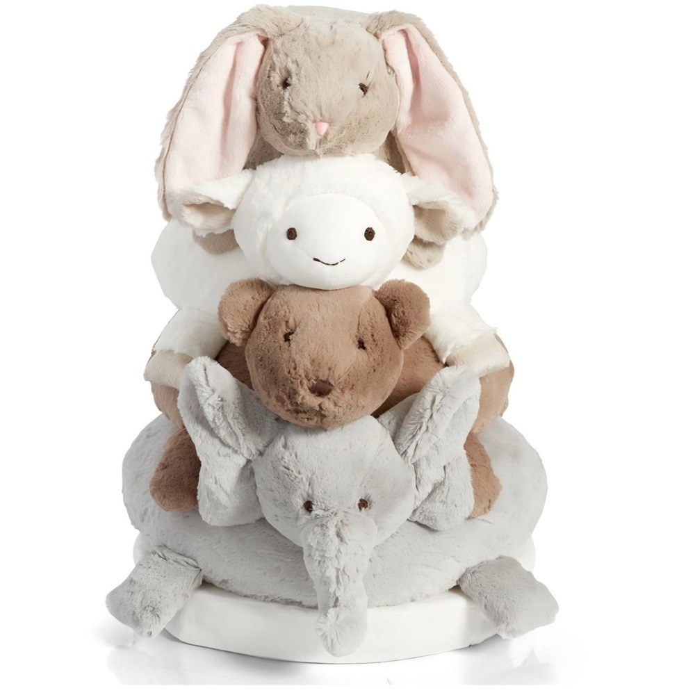 Pottery Barn Kids Jumbo Animal Plush Soft Animal‎ Stacker Ring Toy Toddler